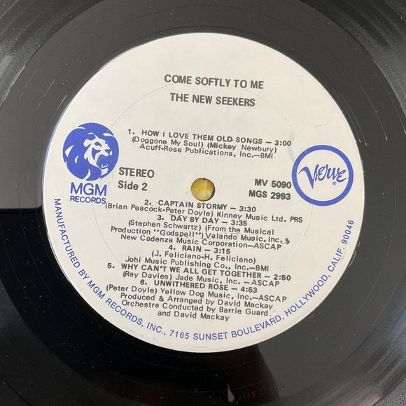 The New Seekers: Come Softly To Me Vintage Vinyl Record - Picture 8 of 9